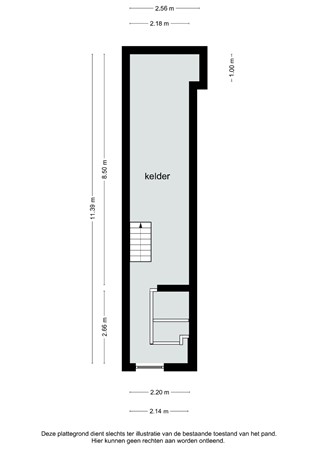 Floorplan - Steegstraat 21, 6133 AK Sittard